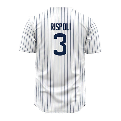 UConn - NCAA Baseball : Rob Rispoli - White Jersey-1