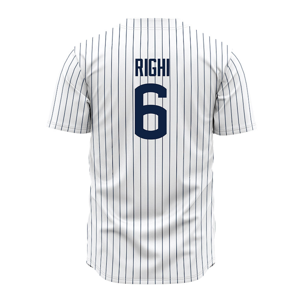 UConn - NCAA Baseball : Camden Righi - White Jersey-1
