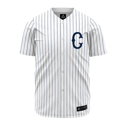 UConn - NCAA Baseball : Christopher Polemeni - White Jersey-0
