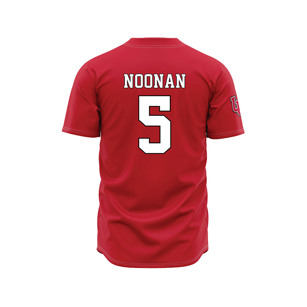 Utah - NCAA Baseball : Nevan Noonan - Red Jersey-1