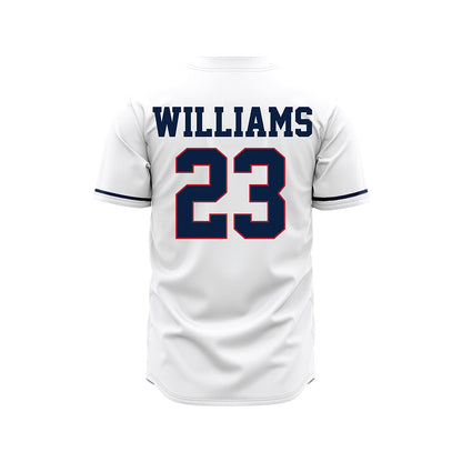 Liberty - NCAA Baseball : Kaleb Williams - White Jersey-1