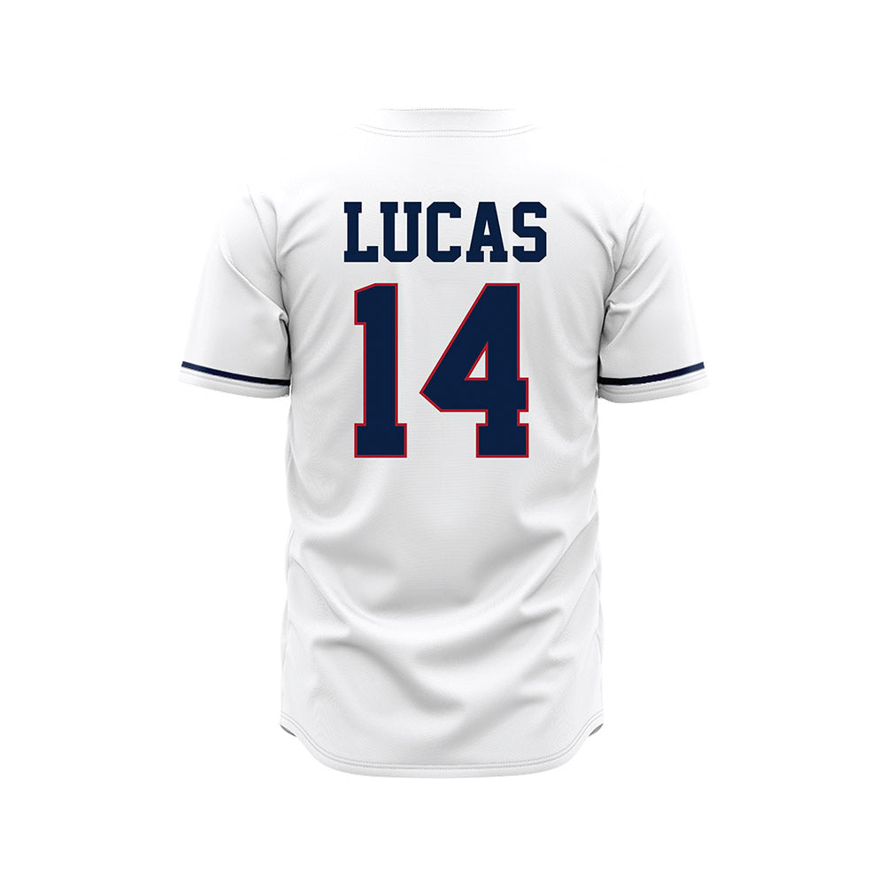 Liberty - NCAA Baseball : Jaxon Lucas - White Jersey-1