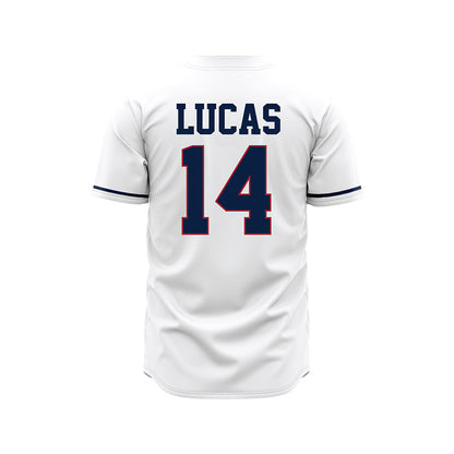 Liberty - NCAA Baseball : Jaxon Lucas - White Jersey-1