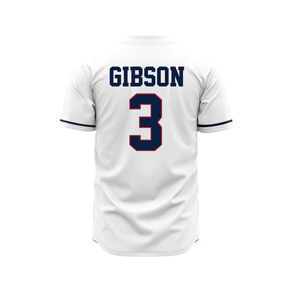 Liberty - NCAA Baseball : Riley Gibson - White Jersey-1