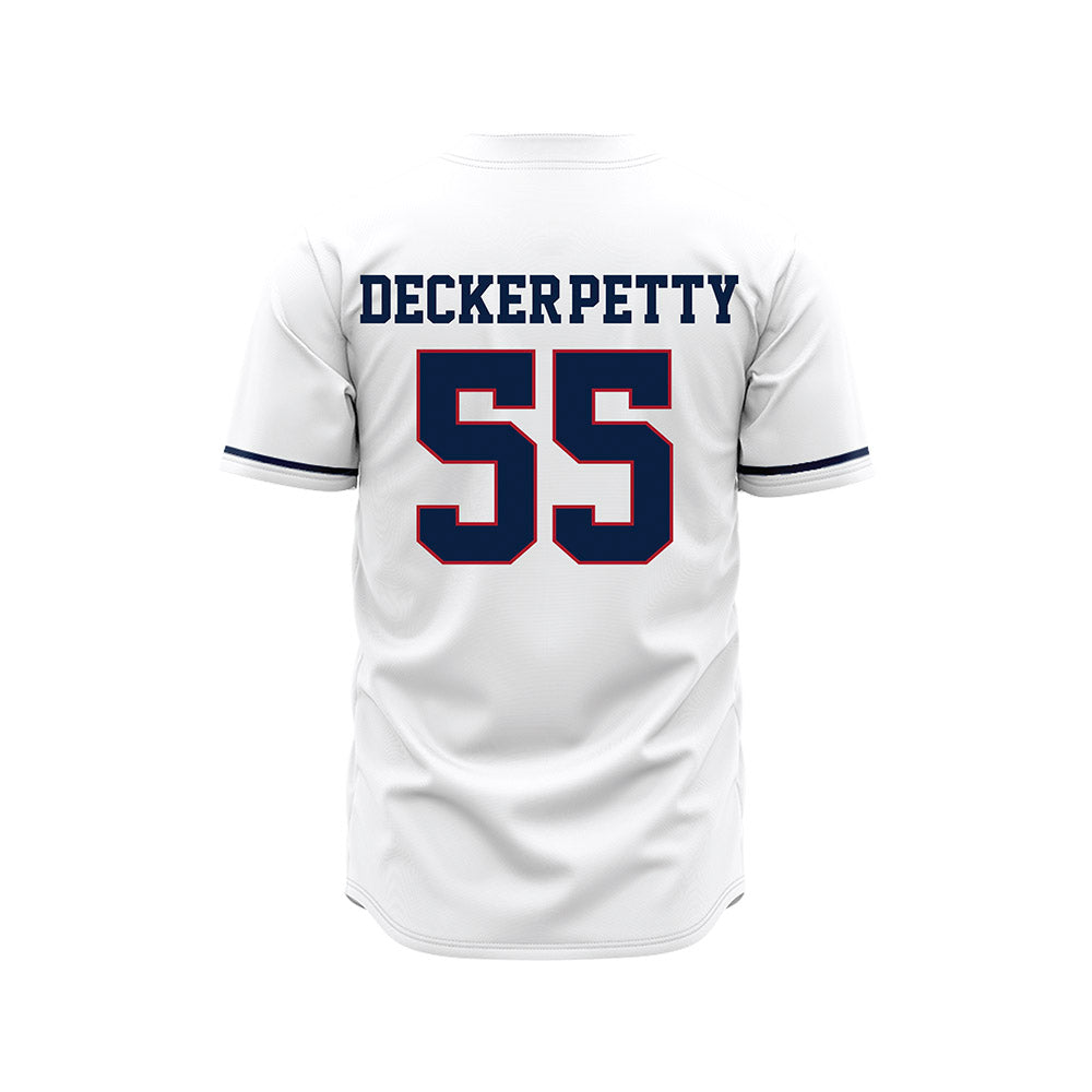 Liberty - NCAA Baseball : Aydan Decker-Petty - White Jersey-1