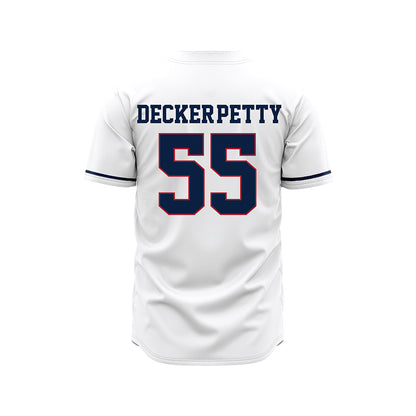 Liberty - NCAA Baseball : Aydan Decker-Petty - White Jersey-1