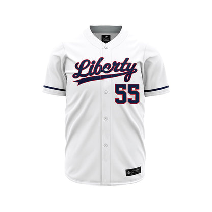 Liberty - NCAA Baseball : Aydan Decker-Petty - White Jersey-0