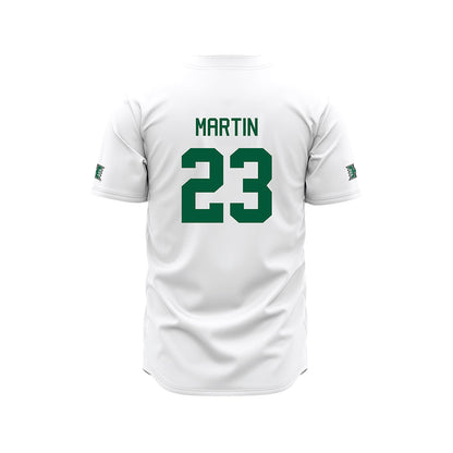 Hawaii - NCAA Baseball : Joshua Martin - White Jersey-1