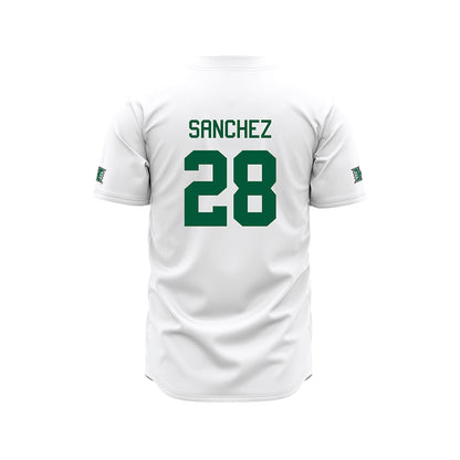 Hawaii - NCAA Baseball : Kamaehu Sanchez - White Jersey-1