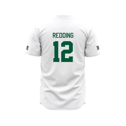 Hawaii - NCAA Baseball : Jake Redding - White Jersey-1