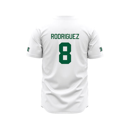 Hawaii - NCAA Baseball : Noah Rodriguez - White Jersey-1