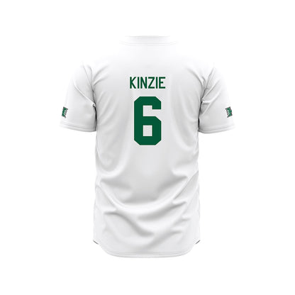 Hawaii - NCAA Baseball : Kedren Kinzie - White Jersey-1