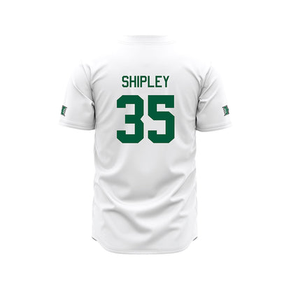 Hawaii - NCAA Baseball : Josiah Shipley - White Jersey-1