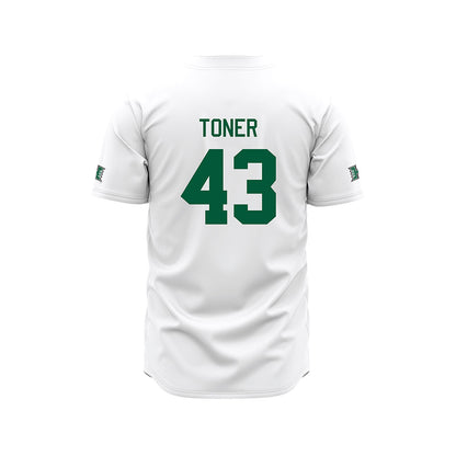 Hawaii - NCAA Baseball : Bryson Toner - White Jersey-1