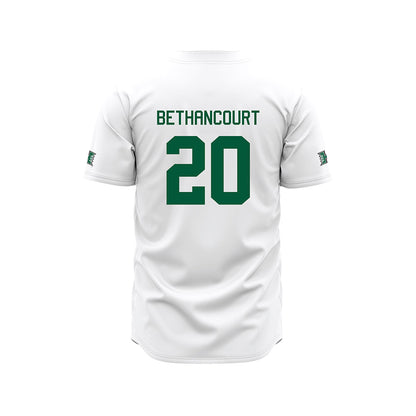 Hawaii - NCAA Baseball : Tino Bethancourt - White Jersey-1