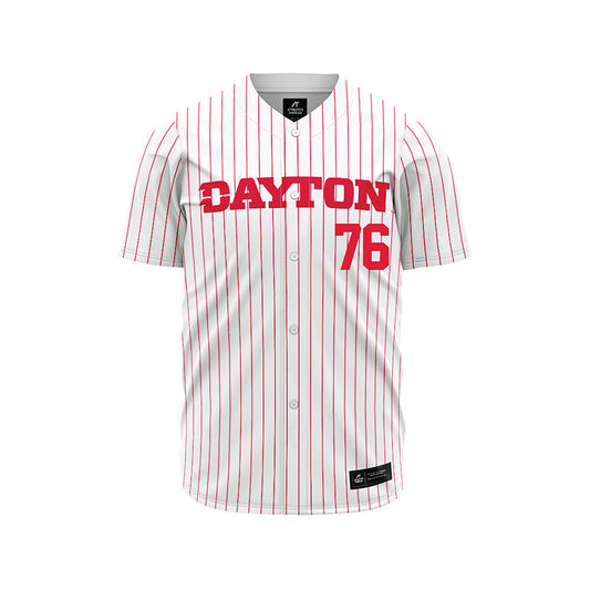 Dayton - NCAA Baseball : Jon Alstrom - White Jersey-0
