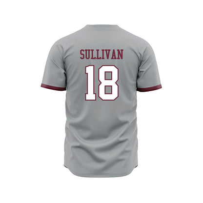Mississippi State - NCAA Baseball : Noah Sullivan - Gray Slate Jersey-1