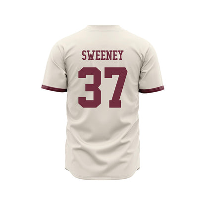 Mississippi State - NCAA Baseball : Brendan Sweeney - Cream Jersey-1