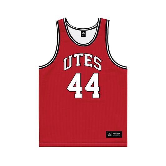 Utah - NCAA Women's Basketball : Sam Crispe - Red Basketball Jersey-0