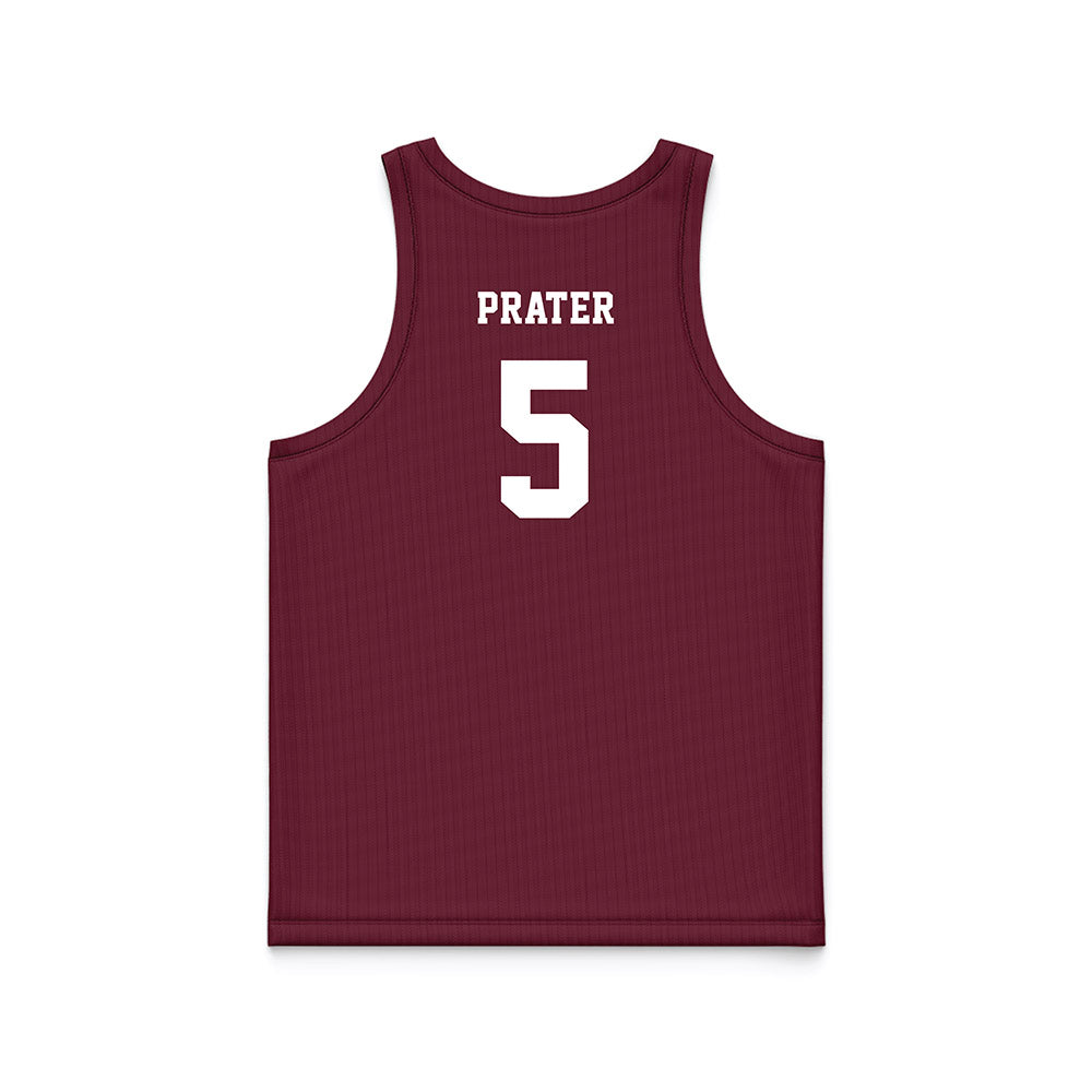 Mississippi State - NCAA Women's Basketball : Chandler Prater - Maroon Basketball Jersey-1