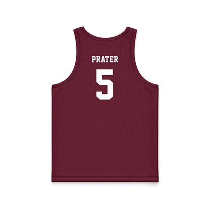 Mississippi State - NCAA Women's Basketball : Chandler Prater - Maroon Basketball Jersey-1