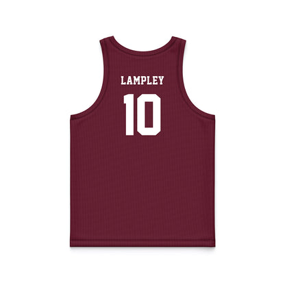 Mississippi State - NCAA Women's Basketball : Jaylah Lampley - Maroon Basketball Jersey-1