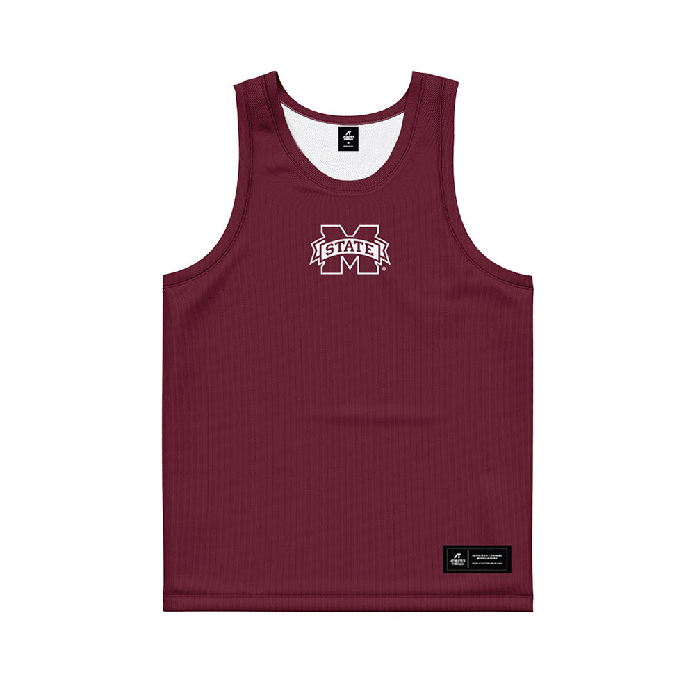 Mississippi State - NCAA Men's Basketball : Jalyn Collingwood - Maroon Basketball Jersey-0