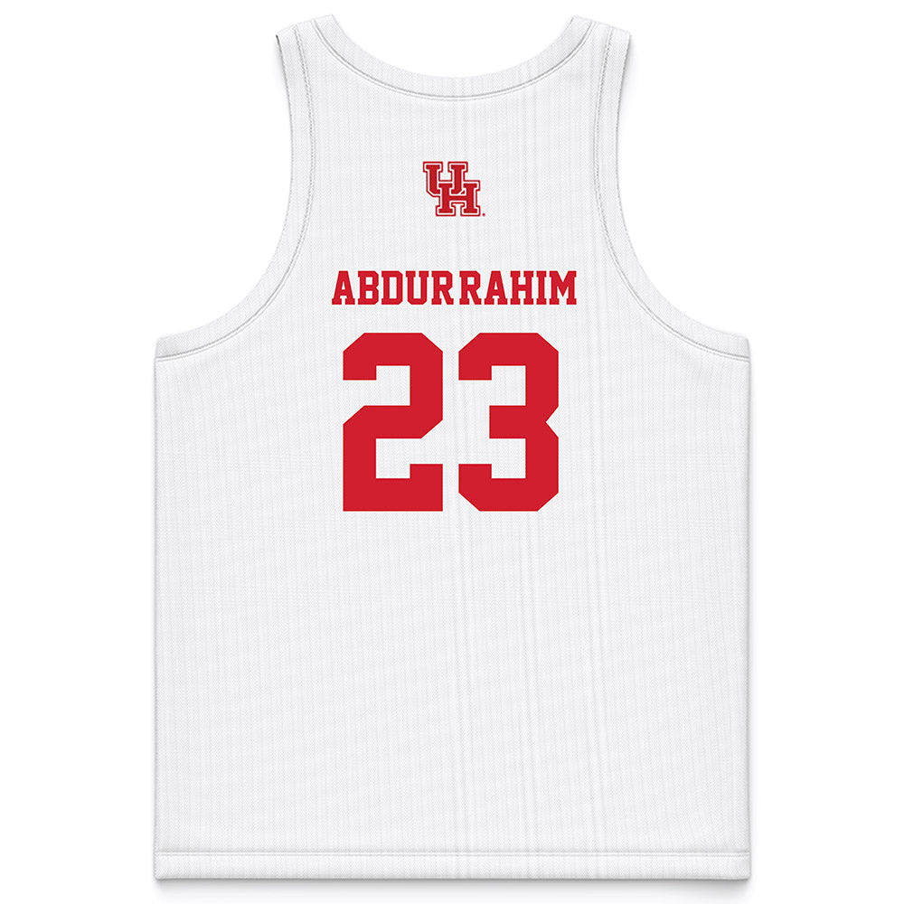 Houston - NCAA Women's Basketball : Amirah Abdur-Rahim - White Basketball Jersey-1