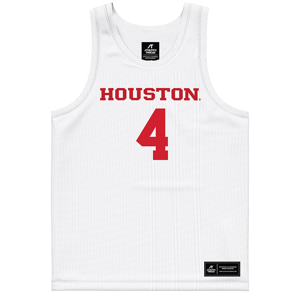 Houston - NCAA Women's Basketball : Madison Carlton - White Basketball Jersey-0