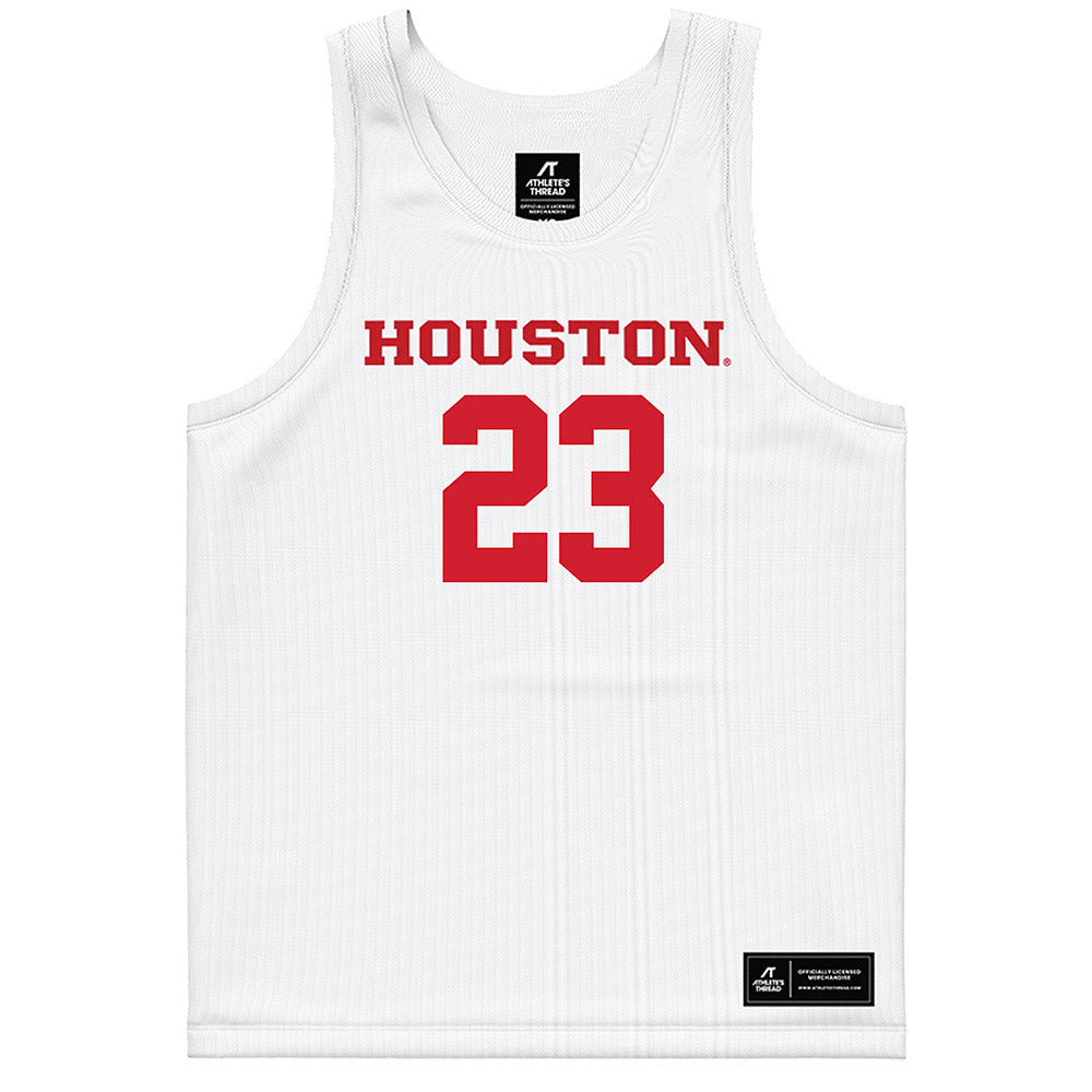 Houston - NCAA Women's Basketball : Amirah Abdur-Rahim - White Basketball Jersey-0