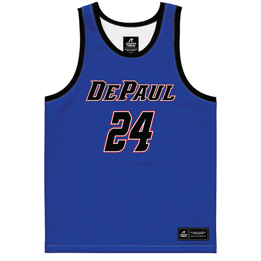DePaul - NCAA Women's Basketball : Ally Timm - Purple Basketball Jersey-0