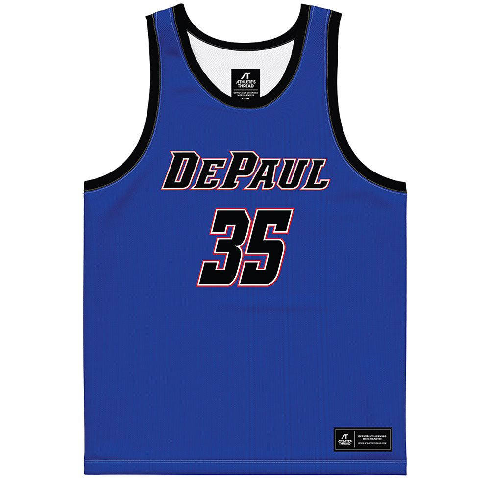 DePaul - NCAA Women's Basketball : Justis Odom - Purple Basketball Jersey-0