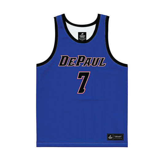 DePaul - NCAA Women's Basketball : Devin Hagemann - Purple Basketball Jersey-0