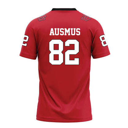 Utah - NCAA Football : Max Ausmus - Red Football Jersey-1