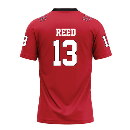 Utah - NCAA Football : Elijah Reed - Red Football Jersey-1