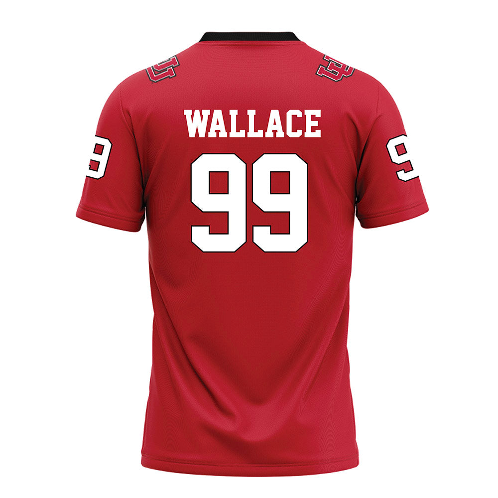 Utah - NCAA Football : Jamal Wallace - Red Football Jersey-1