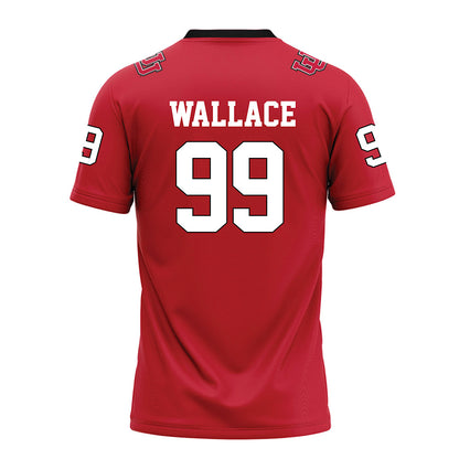 Utah - NCAA Football : Jamal Wallace - Red Football Jersey-1