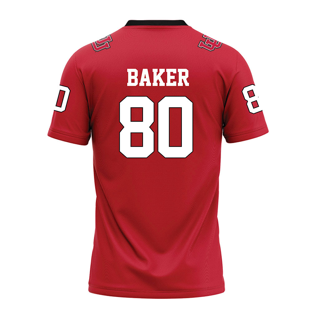 Utah - NCAA Football : Bryson Baker - Red Football Jersey-1