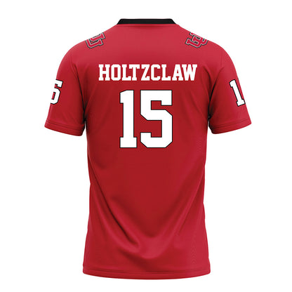 Utah - NCAA Football : Lance Holtzclaw - Red Football Jersey-1