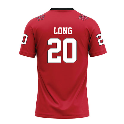 Utah - NCAA Football : King Long - Red Football Jersey-1