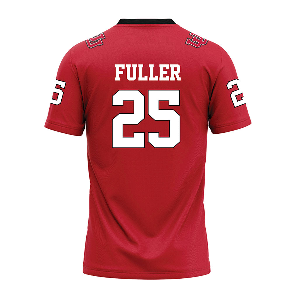 Utah - NCAA Football : Manny Fuller - Red Football Jersey-1