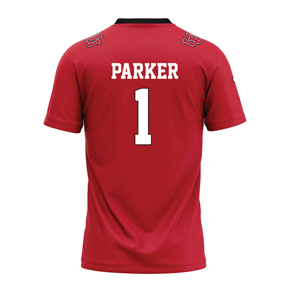 Utah - NCAA Football : Wayshawn Parker - Red Football Jersey-1
