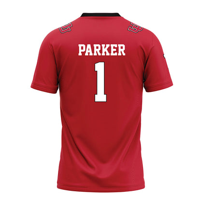 Utah - NCAA Football : Wayshawn Parker - Red Football Jersey-1