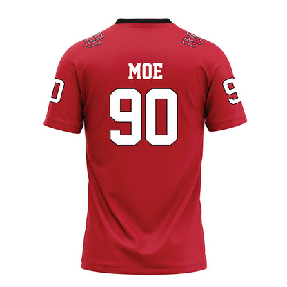 Utah - NCAA Football : Jireh Moe - Red Football Jersey-1