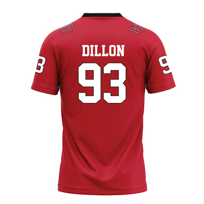 Utah - NCAA Football : Kash Dillon - Red Football Jersey