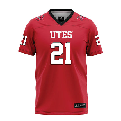 Utah - NCAA Football : LaMarcus Bell - Red Football Jersey-0