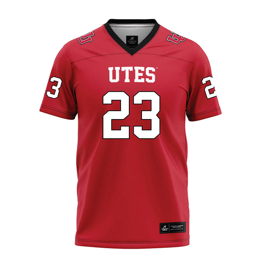 Utah - NCAA Football : Jackson Bennee - Red Football Jersey-0