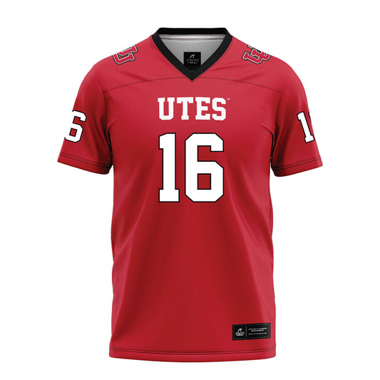 Utah - NCAA Football : Penisimani Takitaki - Red Football Jersey-0