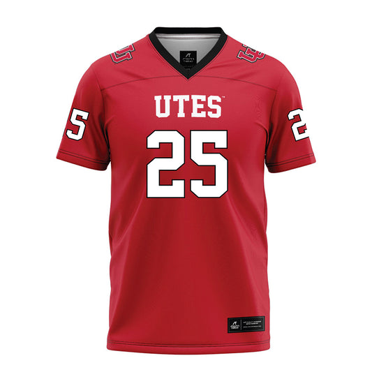 Utah - NCAA Football : Manny Fuller - Red Football Jersey-0