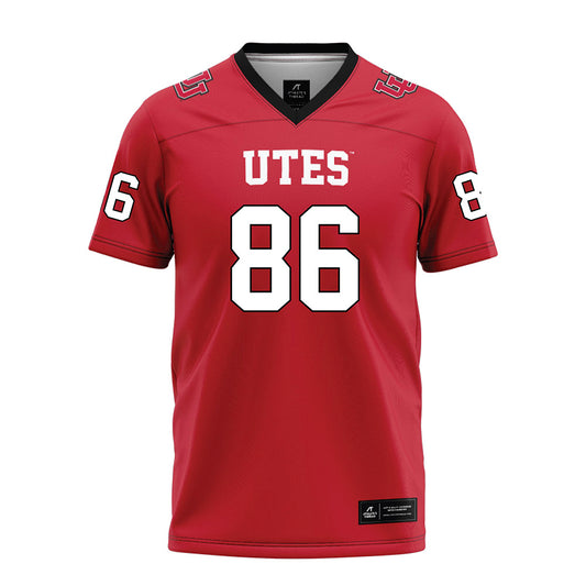 Utah - NCAA Football : Will Monney - Red Football Jersey-0
